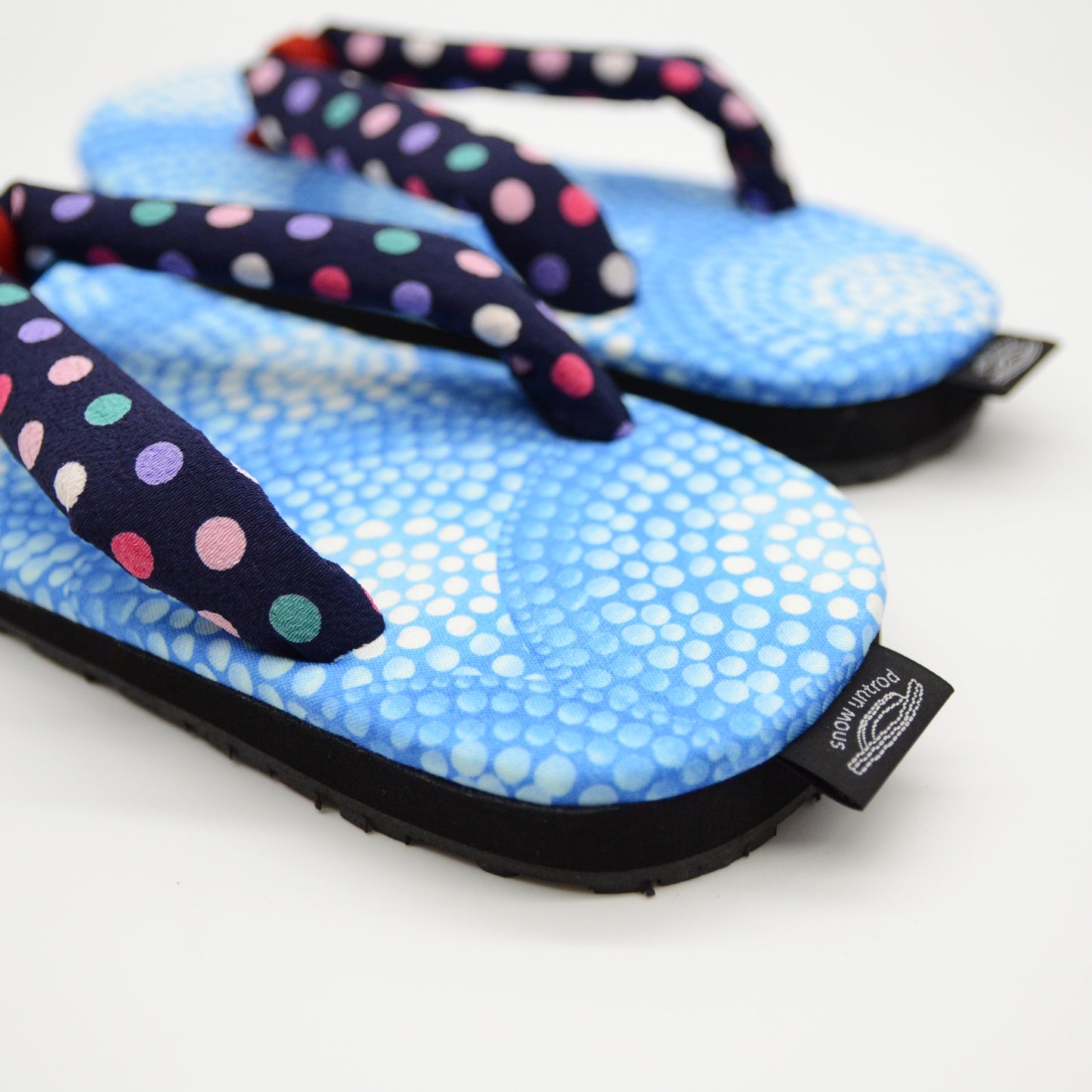 Colorful dots x water surface