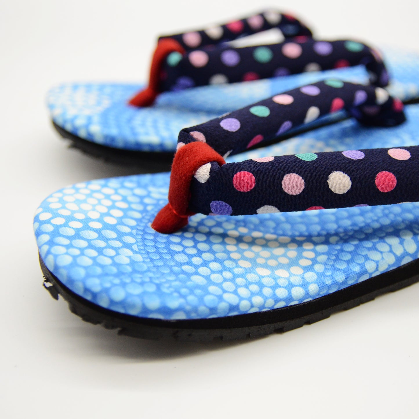 Colorful dots x water surface