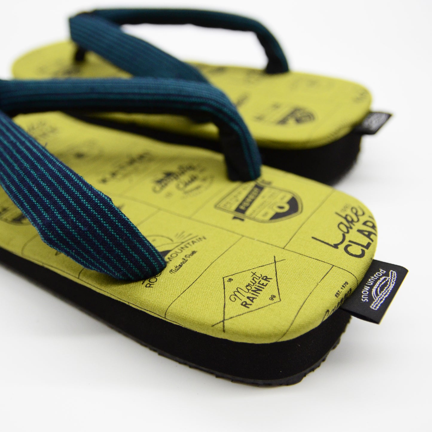 Kurume Kasuri (green stripes) x PARKLOGO