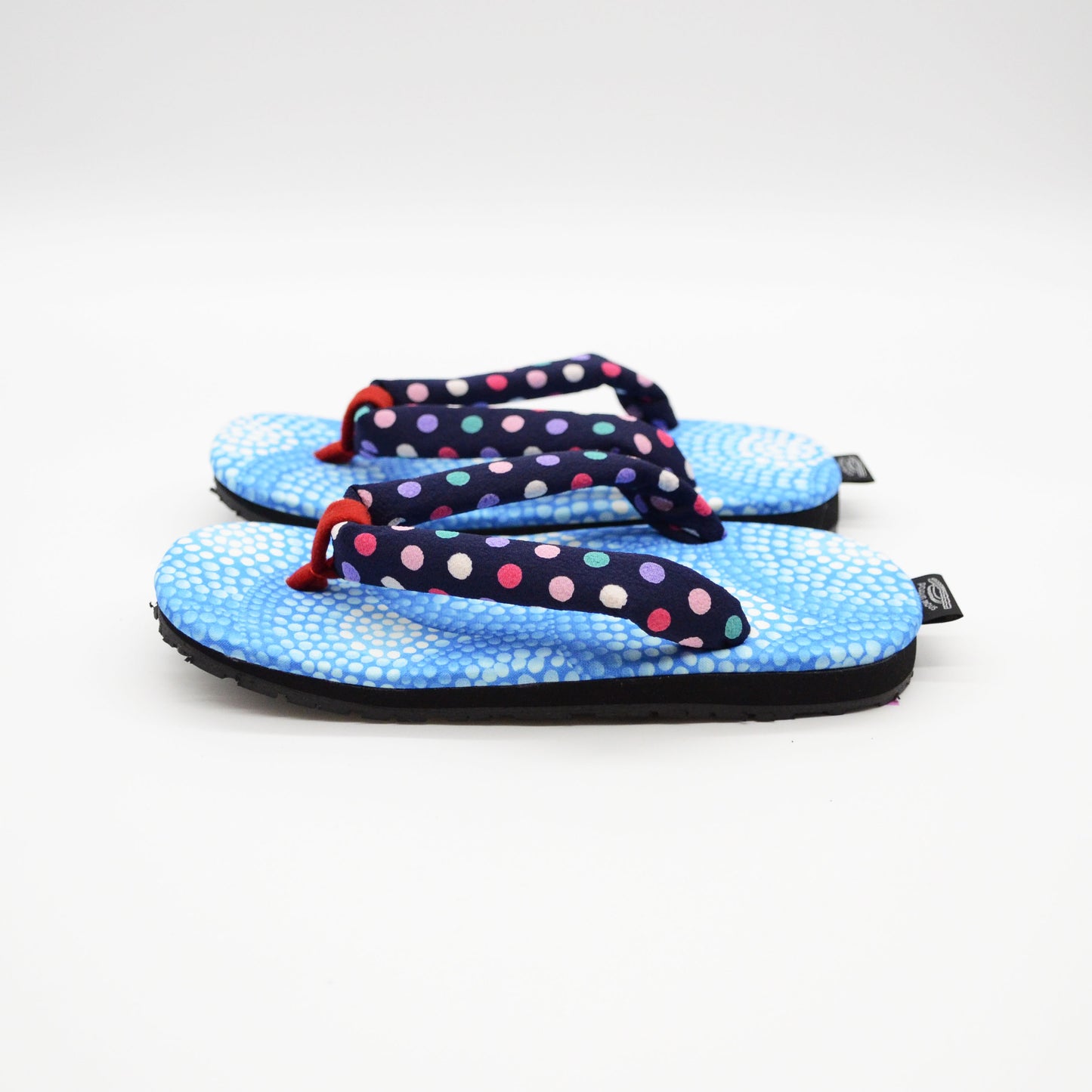 Colorful dots x water surface