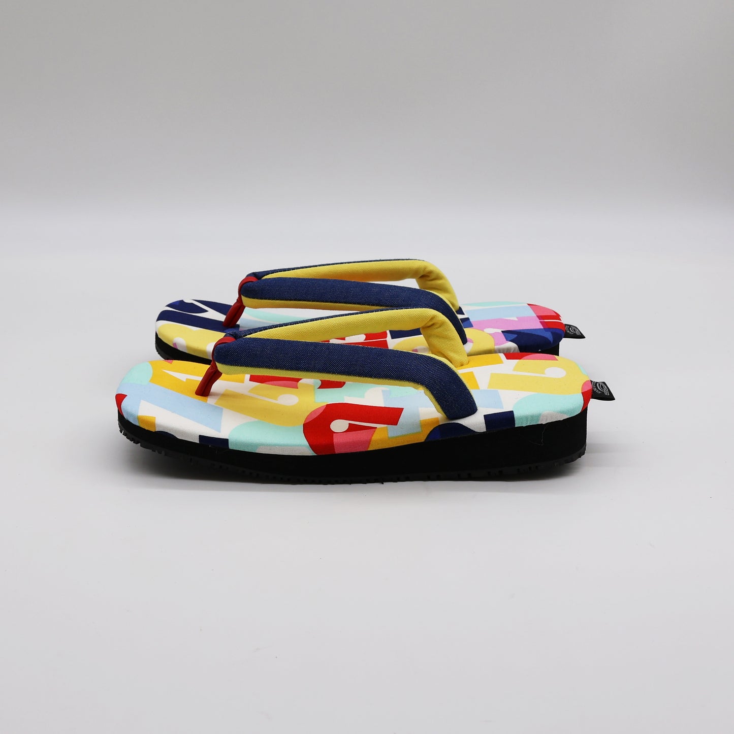 Colorful dots x water surface