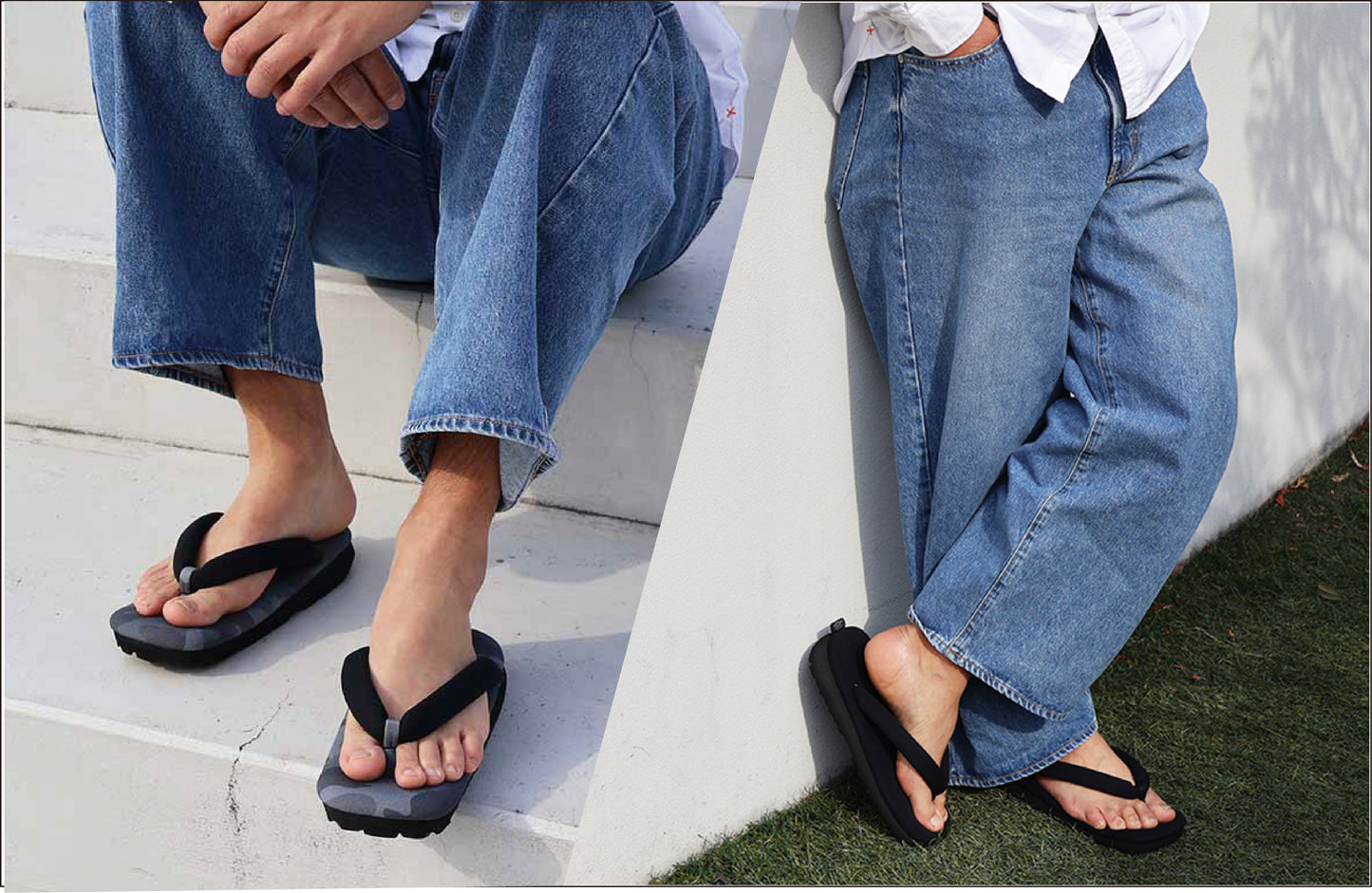 OUTDOOR雪駄　TYPE3 PILLOW　BK