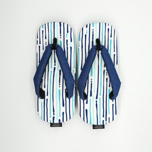 Motif pluie x denim