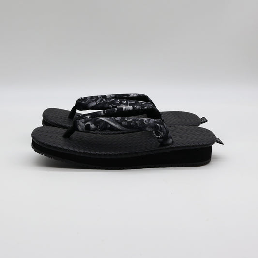 普段に履ける雪駄　 Skull × 檜垣