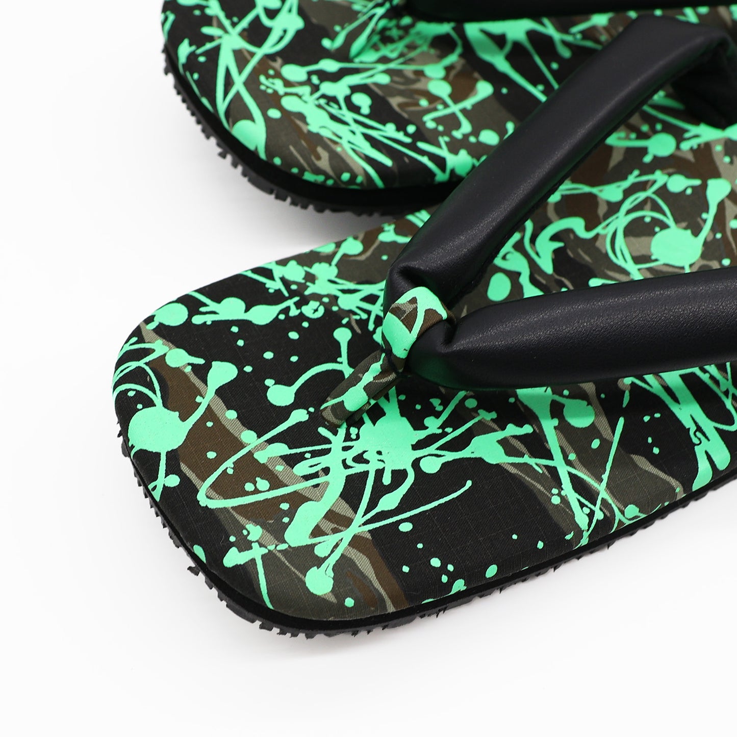 普段に履ける雪駄　 sparkingGREEN Lether