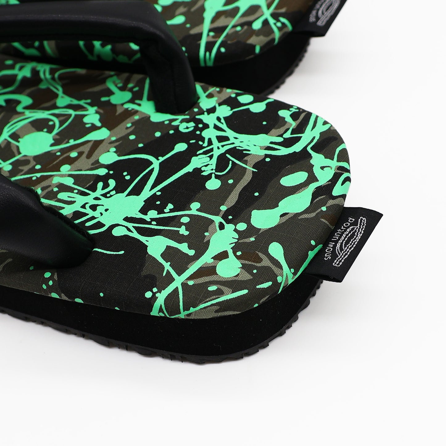 普段に履ける雪駄　 sparkingGREEN Lether