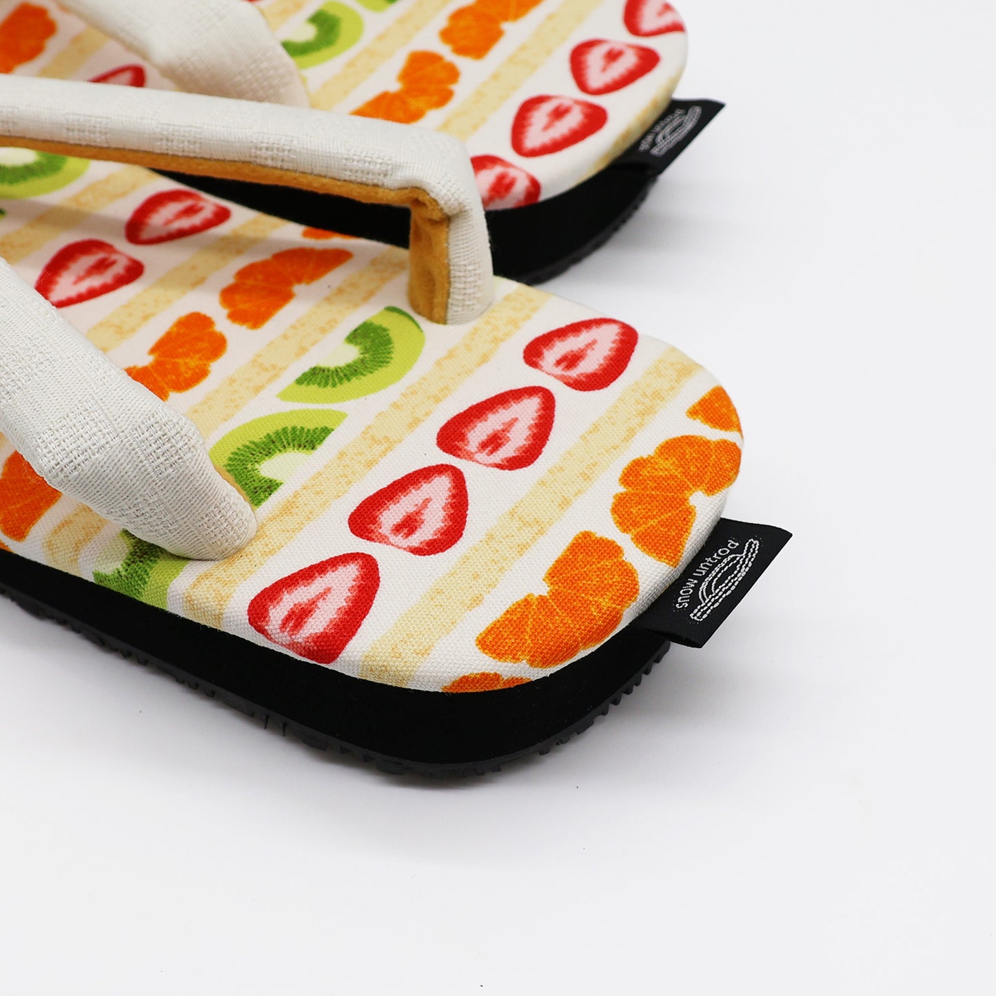 普段に履ける雪駄　 fruits cake sandwich