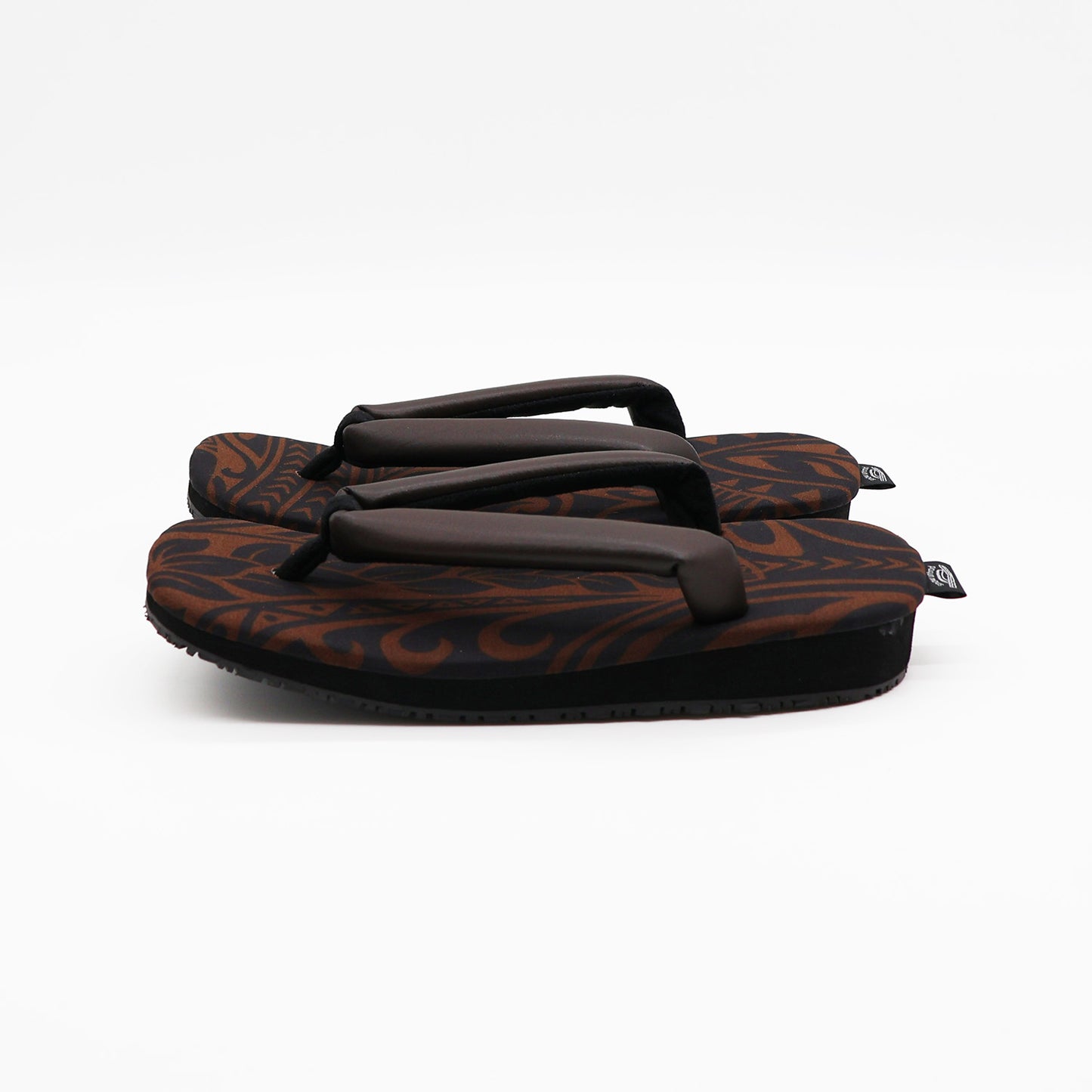 普段に履ける雪駄　 brown pata