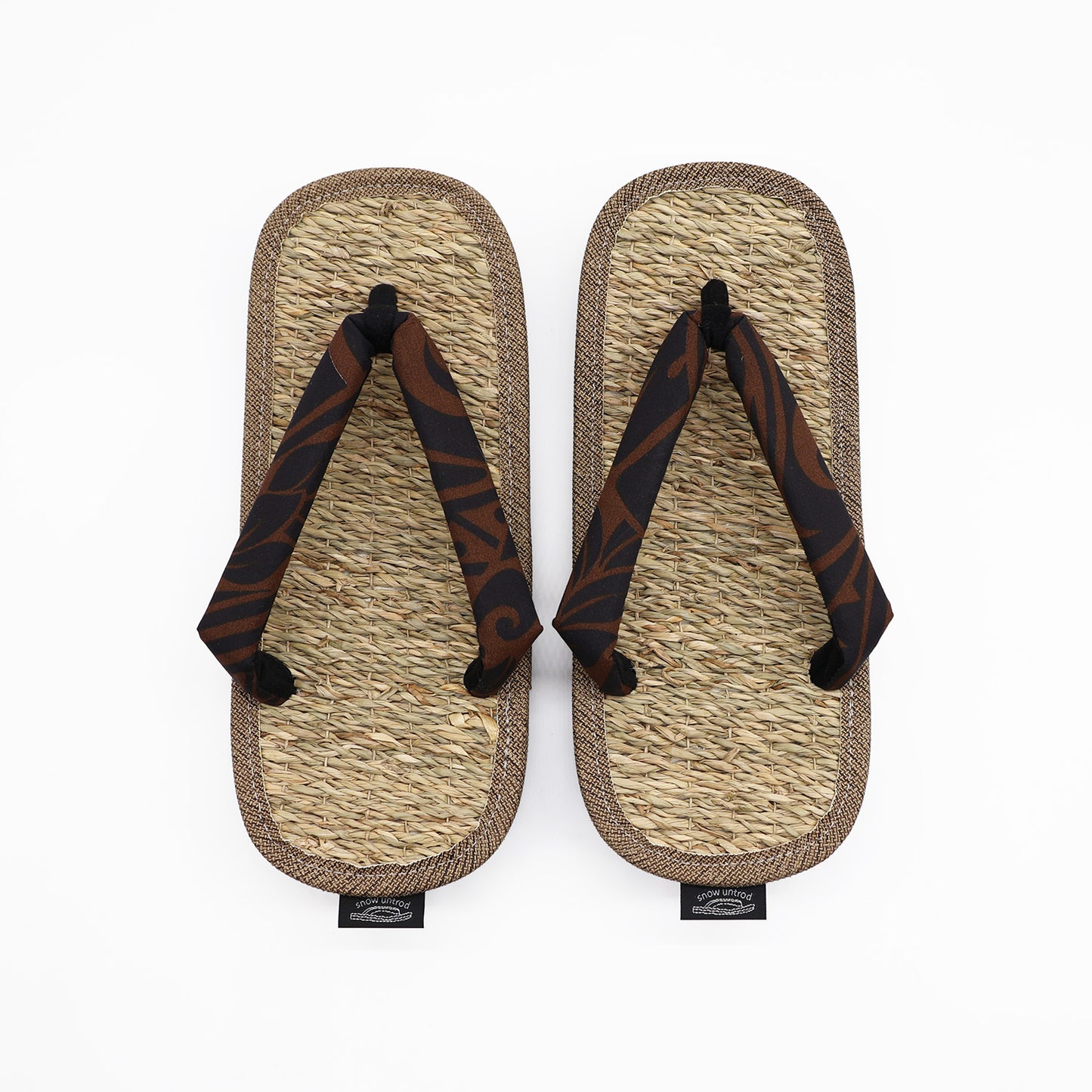 普段に履ける雪駄　 brown pata × ムシロ