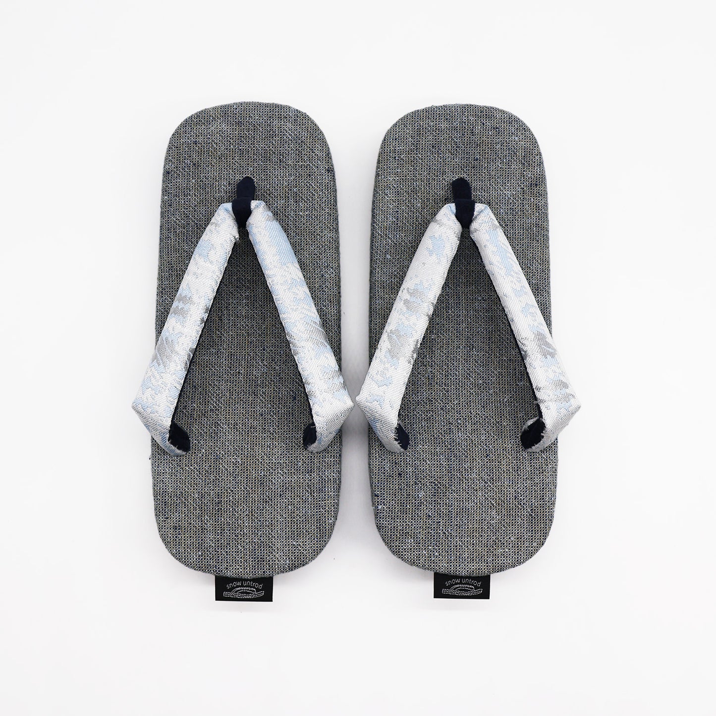 普段に履ける雪駄　 銀花 × 風花