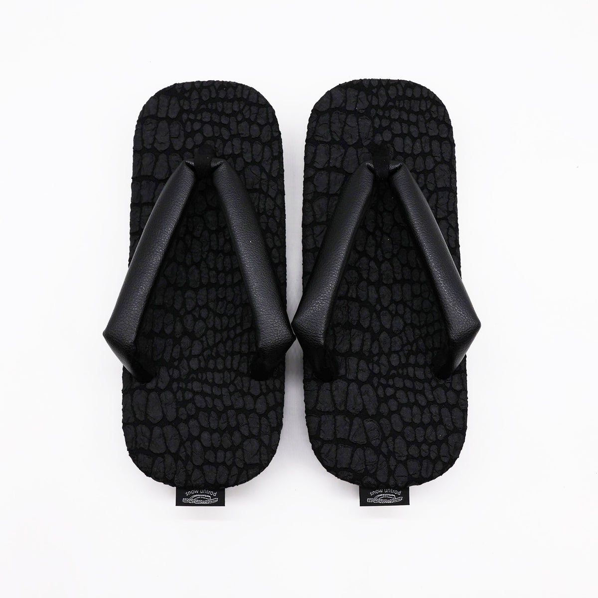 普段に履ける雪駄　 blacksnake